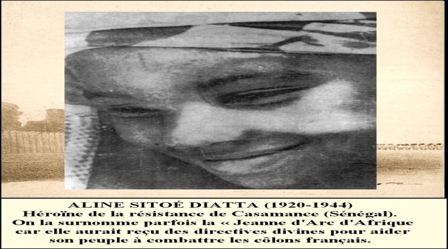 ALINE SITOE DIATTA, LA JEANNE D'ARC DE L'AFRIQUE